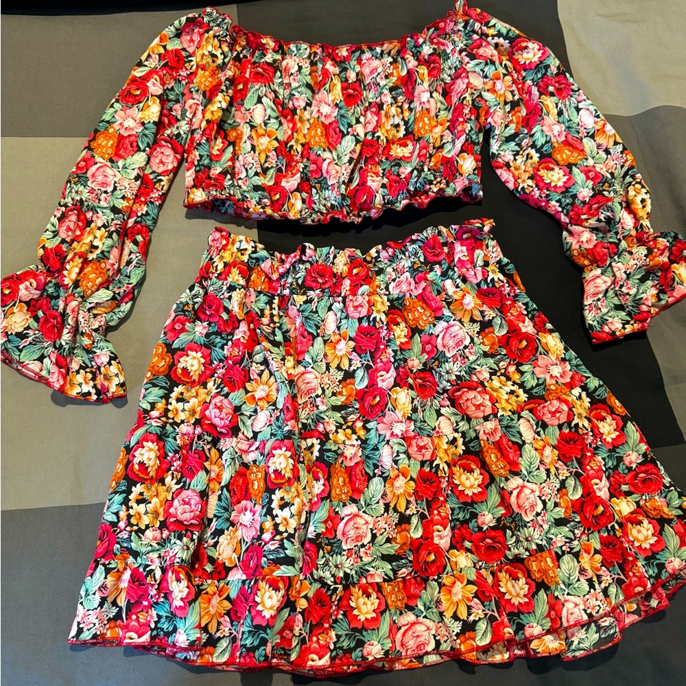 Cute summer 2 piece set